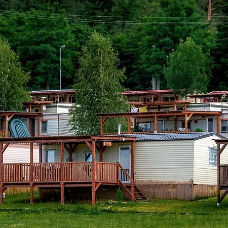 Mobilheim Viktorie Villa Vyrovice Exterior photo